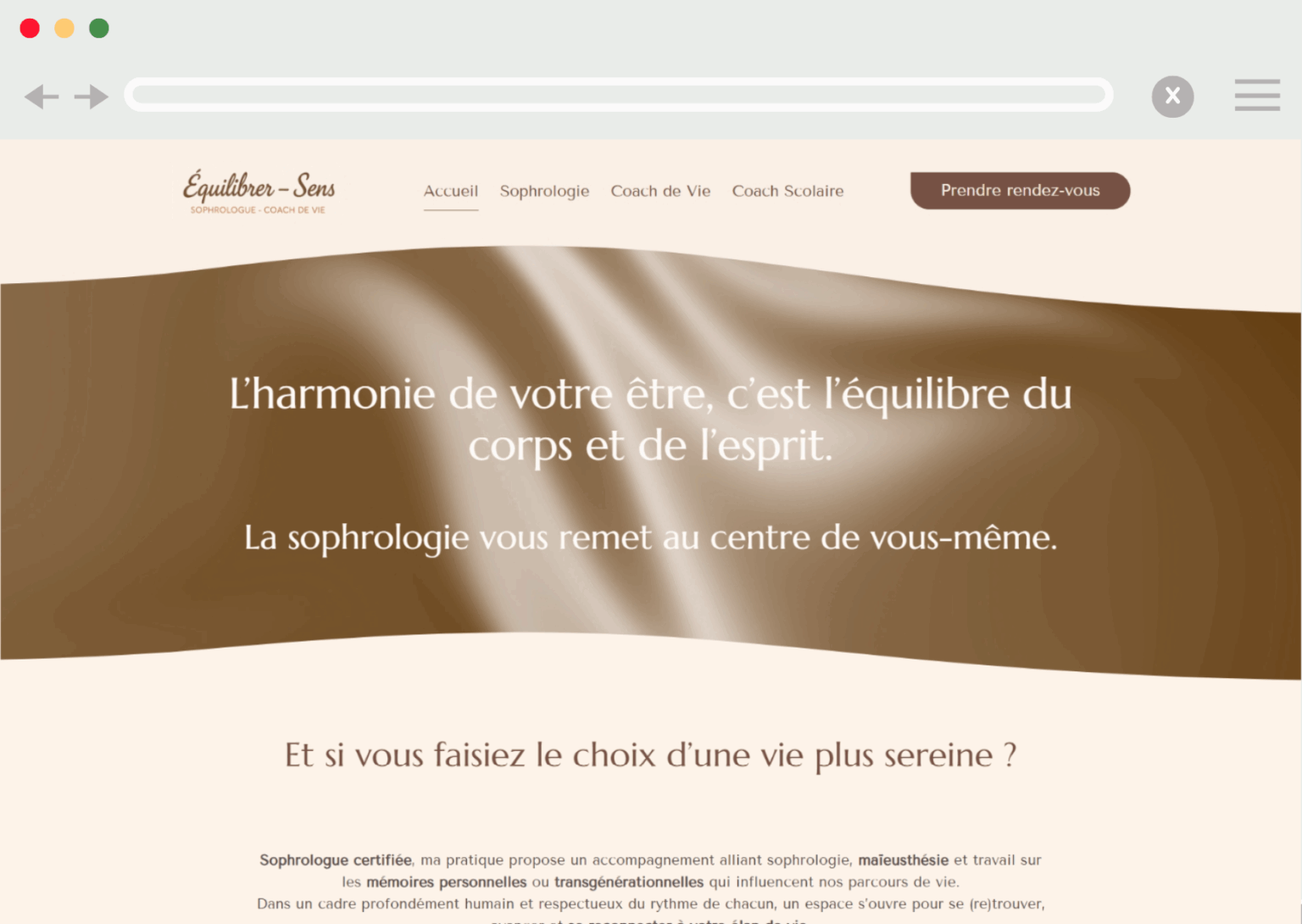 Equilibrer-Sens